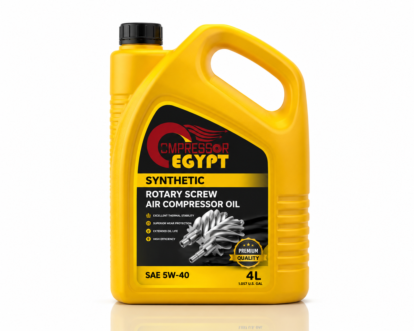Premium Synthetic Rotary Screw Air Compressor Oil Lubricant