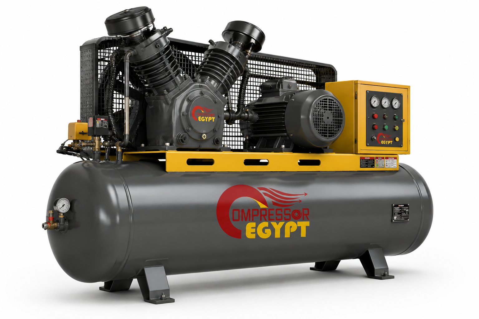 Heavy-Duty Industrial Reciprocating Piston Air Compressor